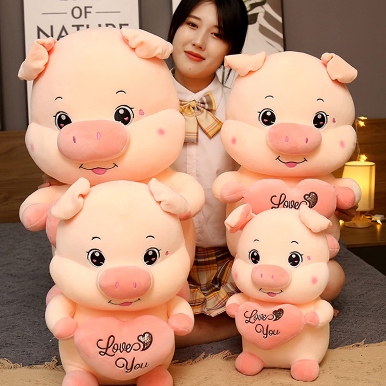Amazon.co.jp: [ハウスXIN] ぶた ぬいぐるみ ブタ ぬいぐるみ 豚